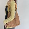 2026 Women's Large Capacity Retro Ethnic Straw Tote Bag
