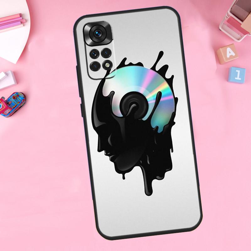Vinyl DJ Record Art Funda For Xiaomi Redmi Note 12 Turbo 8 9 10 11 Pro 8T 9S 10S 11S 12S Redmi 10C 9C 12C Case