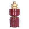 10Pcs 333 Full Brass Terminal M6 Screw Banana Plug Socket Terminal Binding Posts Terminal
