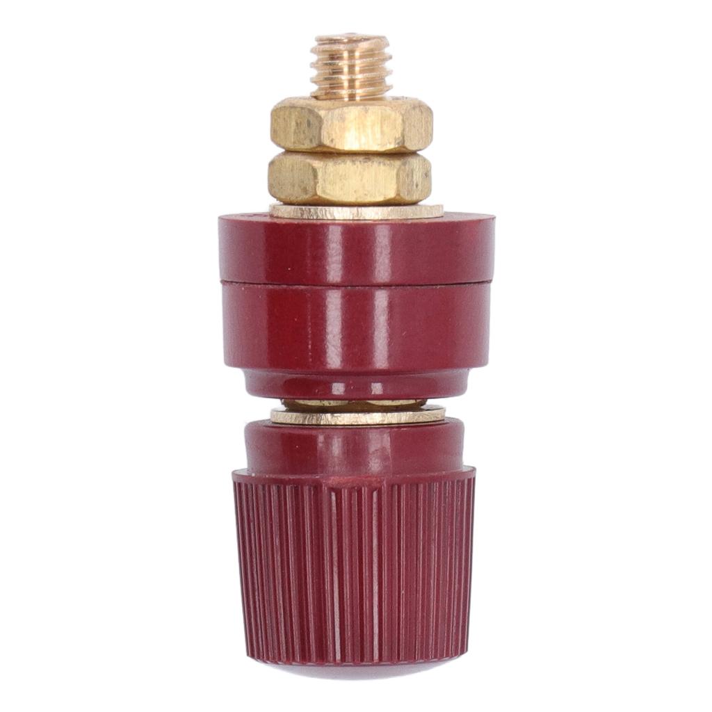 10Pcs 333 Full Brass Terminal M6 Screw Banana Plug Socket Terminal Binding Posts Terminal