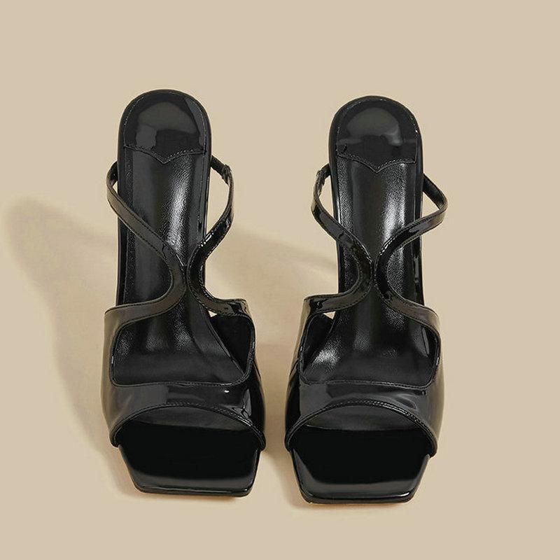 Fashion High-Heeled Sandals With A Noble And Elegant Style Stiletto Heels Stiletto Flip-Flops For Women 2025 New Summer Styl