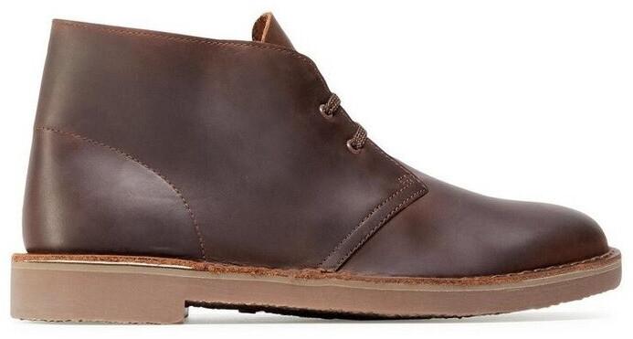 Boots Clarks Bushacre 3 Chukka Dark Brown