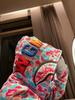 Japanese Trendy Multi-color Camouflage Shark Hoodie - Miami City Edition for Youth