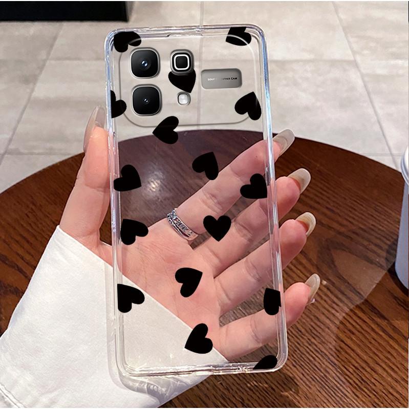 Case For Infinix Note 60 Pro Note60 5G Casing X6879 X6878 Luxury Cute Love Rabbit Funny Clear Slim Soft TPU Silicone Phone Case