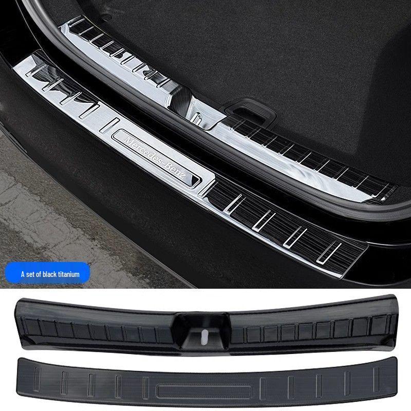 Mercedes-Benz E-Class E300L/E260L 2024-25 Door Sill Scuff Plates & Trunk Protector Welcome Pedal Decoration