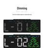 Multi-Function LED Digital Alarm Clock with USB Output