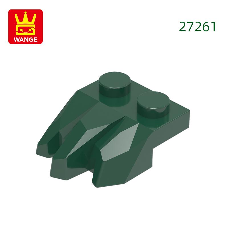 Non-Toxic 135Pcs/Lot 27261 Special 2X 3 Plate With Rocks Building Blocks Moc Accessories Compatible With Brick Children Toys Gift Box