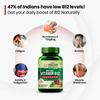 Vlado's Himalayan Organics Plant Based Vitamin B12 2.2mcg Capsules With B Complex & Moringa 60 Veg For Energy Support