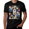 Amos Tori Druckalbum Collage Schallplattensammlung T-Shirt Schweißhemmendes Trainings-Top