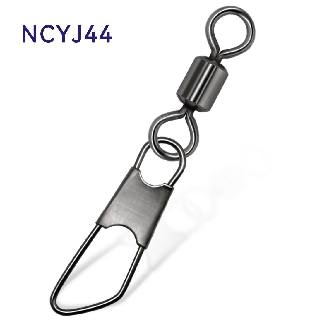 

Тип A Американская вертлюжная безопасная булавка Быстроразъемное соединение для рыболовных снастей и аксессуаров Size 1# [50 pieces]