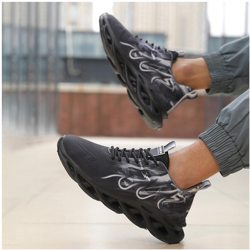 Unisex Running Shoes Men Women Lightweight  Breathable Comfortable Flat Soft Tennis Shoes Summer Lace-up Sneakers Man