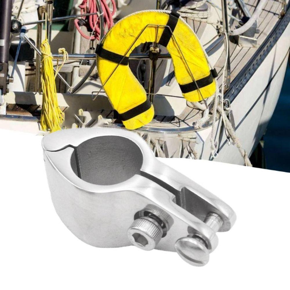 Pipe Clamp Boat Top Hinged Jaw Slide Clamp Heavy Duty Marine Hardware  Boat Application