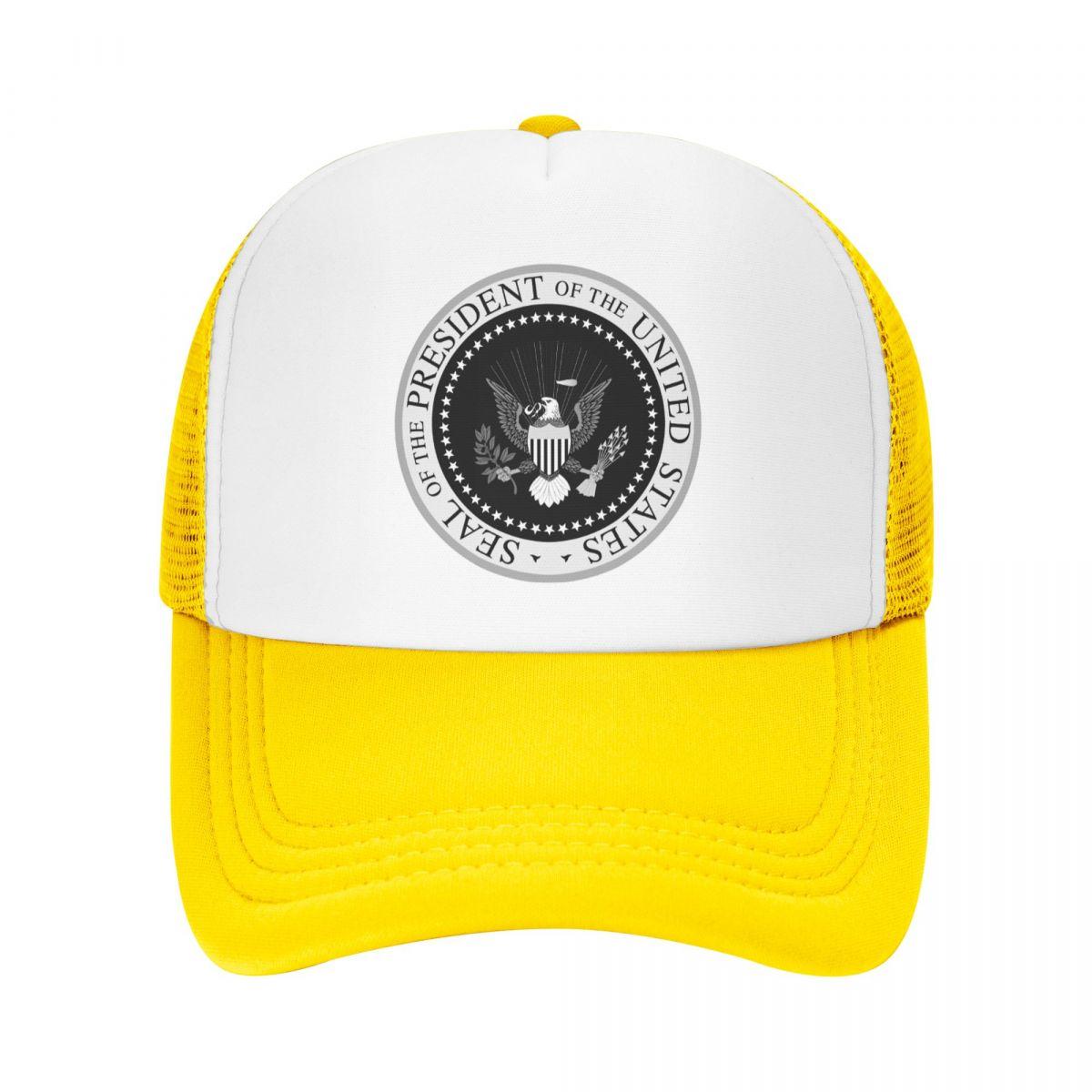 

Бейсбольная кепка с печатью президента США, унисекс, WoUnisex, дышащая американская кепка-дальнобойщик для выборов в США, уличные кепки Snapback, летние шапки Trucker Hat