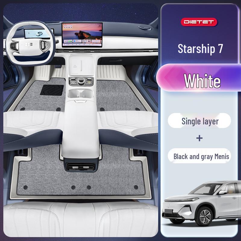 Galaxy Starship 7 TPE2025 Foot Mats for Geely Galaxy EM-i Car Interior Accessories