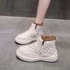 Korean version of snow boots for women to wear in autumn and winter 2025 new velvet thickened warm thick-soled versatile cotton boots cotton shoes