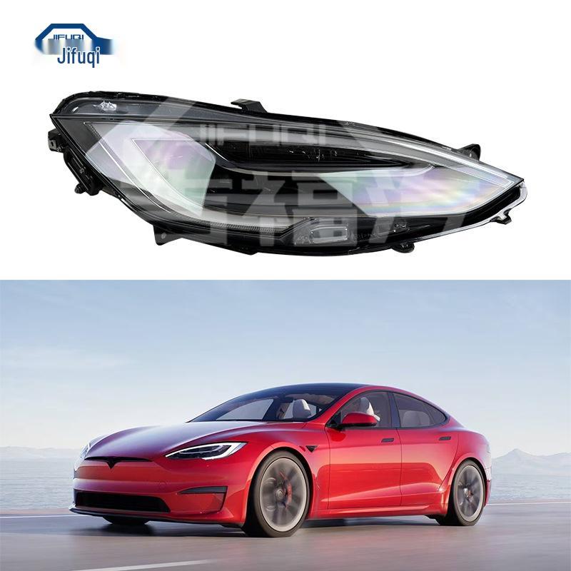 Compatible Headlight for 2016-2020 Tesla Model S, Front Car Light 1053571-00-F