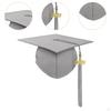 Academic Cap with Tassel for Bachelor Gown Celebrations