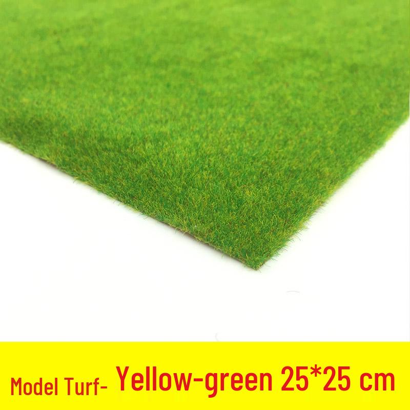 Handmade Architectural Model Turf for Outdoor Lawn and Grassland Models