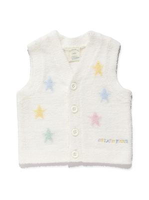 BABY Airy Moco Colorful Star Vest PBNT259163 OWHT 80