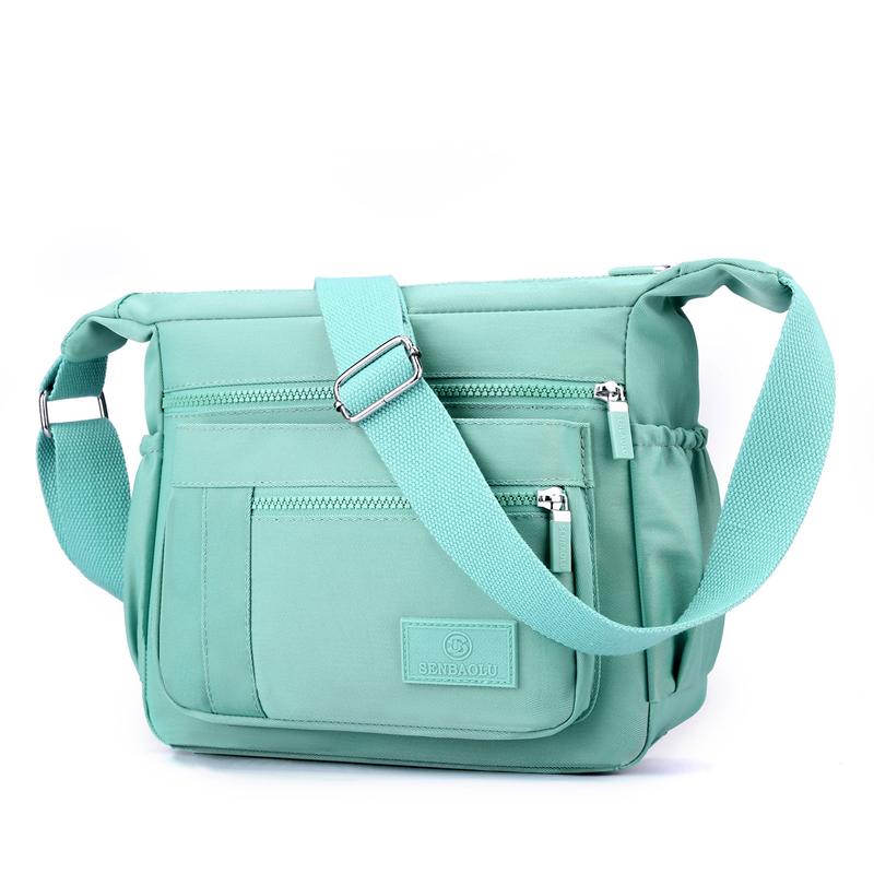 Modna Torba na Ramię Crossbody dla Kobiet Torby Listonoszki Wodoodporny Nylonowy Damski Portfel Torby Shopper dla Kobiet