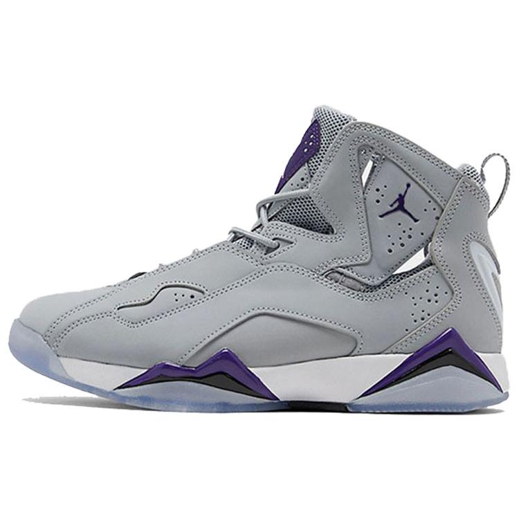 

new JORDAN True Flight Wolf Grey Purple 40.5