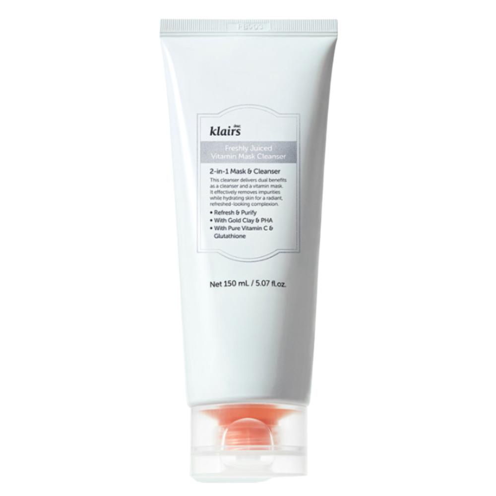 

Klairs Freshly Juiced Vitamin Pack Cleanser 150ml | Pore-Cleansing & Exfoliating Vitamin Cleanser