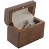 Single Slot Ring Box Jewelry Box Single Ring Wooden Flap Ring Storage Box Small Vintage Portable ...