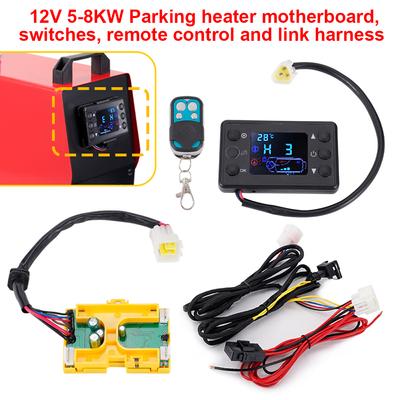 12V Air Diesels Air Heater LCD Monitor Switch Control Board Motherboard Remote Control For Car Parking Heater Controller