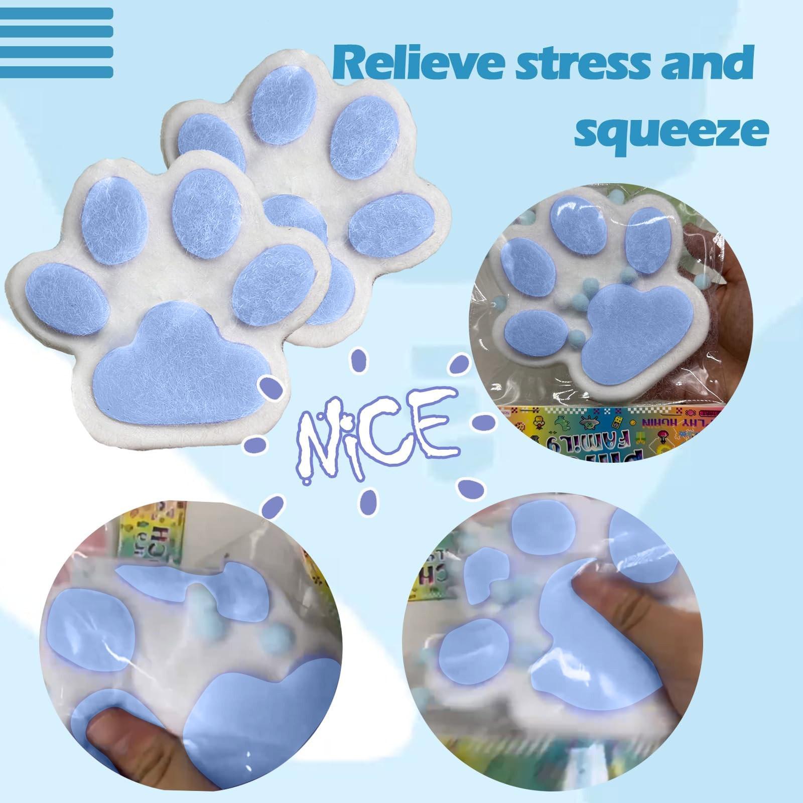 

Большая игрушка ручной работы Taba для снятия стресса ( большой ) One Size небесно-голубой