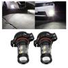 2pcs 3000K 50W Yellow LED Headlight Bulbs Kit Fog Light Car Driving Lamp
