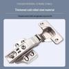 Thickened Hydraulic Damping Airplane Wardrobe Hinge with Fixed Cabinet Copper Rod for Furniture Doors