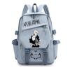 Jujutsu Kaisen Anime School Backpack Teens - Durable Nylon Dual-Strap Bag With Ergonomic Back Panel Unisex Campus Travel