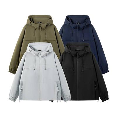 Herrenjacke mit Kapuze Mantel Outdoor Neu Herbst und Winter Locker Lässig Sportbekleidung für Männer und Frauen.