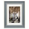 "Rustic" Plastic Photo Frame, Blue-grey, 10 X 15 Cm
