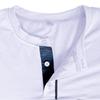 Męski T-shirt z długim rękawem Henley w blokach kolorystycznych, jesień/zima 2023, styl europejski i amerykański