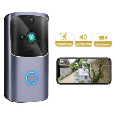 WiFi Doorbell Smart Home 720P HD טלפון אלחוטי דלת פעמון מצלמת אבטחה וידאו אינטרקום IR ראיית לילה
