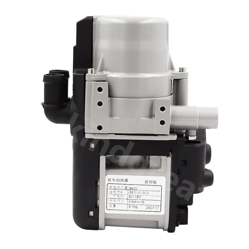 12V 6KW Diesel Dual Mode Preheater Fuel Liquid Heater LCD Switch Parking Heating Device For Trucks Van Car