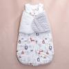Newborn Knit Cotton Anti-Startle Swaddle Sleeping Bag - All-Season Style