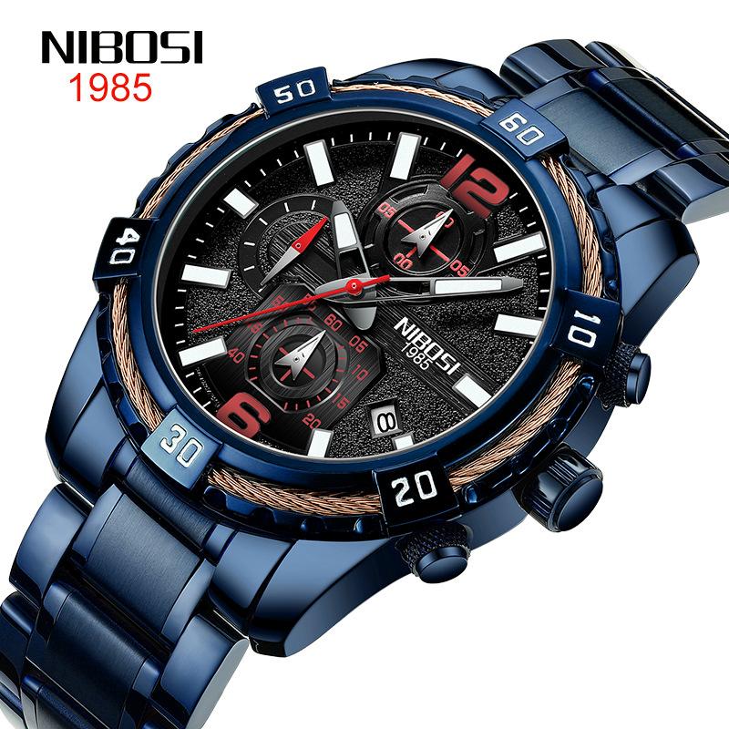 Watch Direct Sales, Fashionable Six-Pin New Quartz Men'S Watch, Multi-Functional Sports Watch