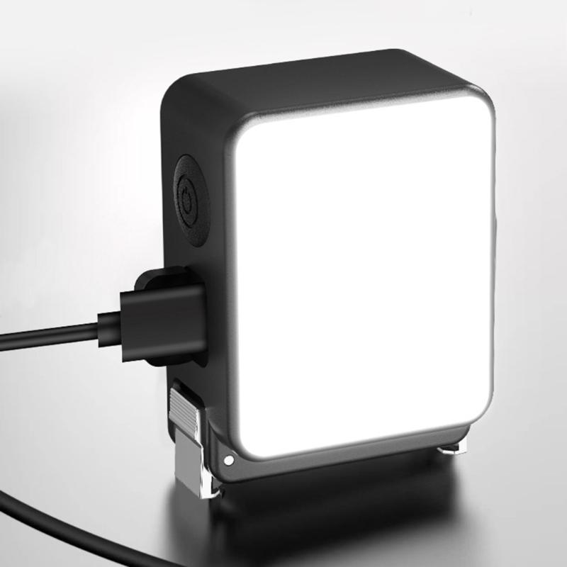 Action6 Magnetic Fill Light With Type C Port 1/4 Hole For Action 6 Camera Outdoor Photography Low Light Shoot Light