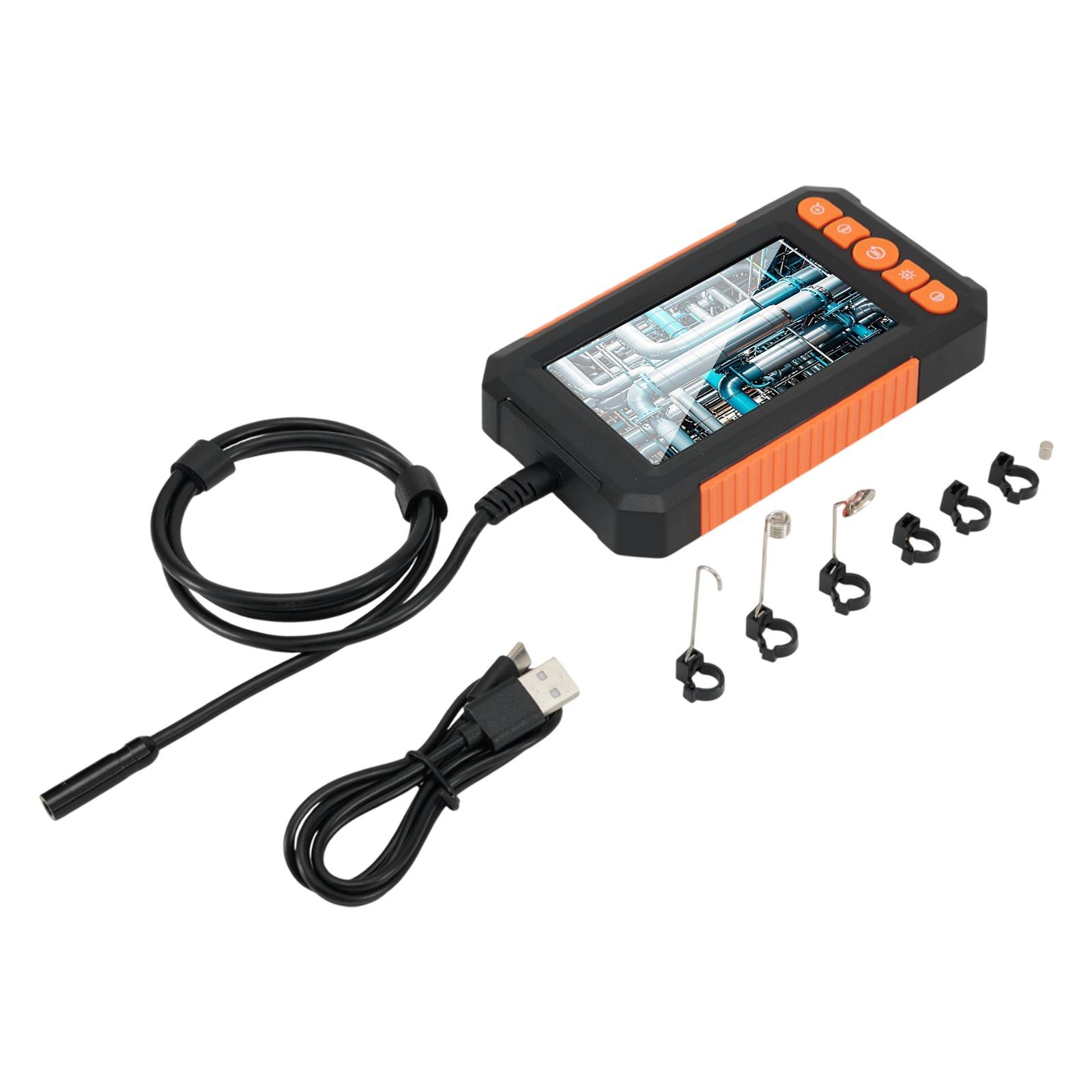Adjustable Brightness Inspection Camera Built In Battery Camera 1M IP67 Waterproof Camera 3-5 Hours Working Time Single head-1M