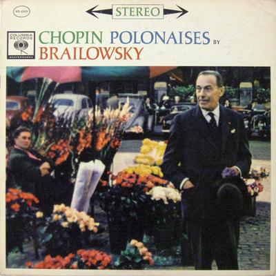 LP deska FR?D?RIC CHOPIN : ALEXANDER BRAILOW - Polonézy MS6305 Columbia Master 1961 US Klasické Použité