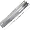 Adjustable Porcelain Steel Heating Plate Guard Replacement for 84004 Grill Models Compatible with Most Gas Grills