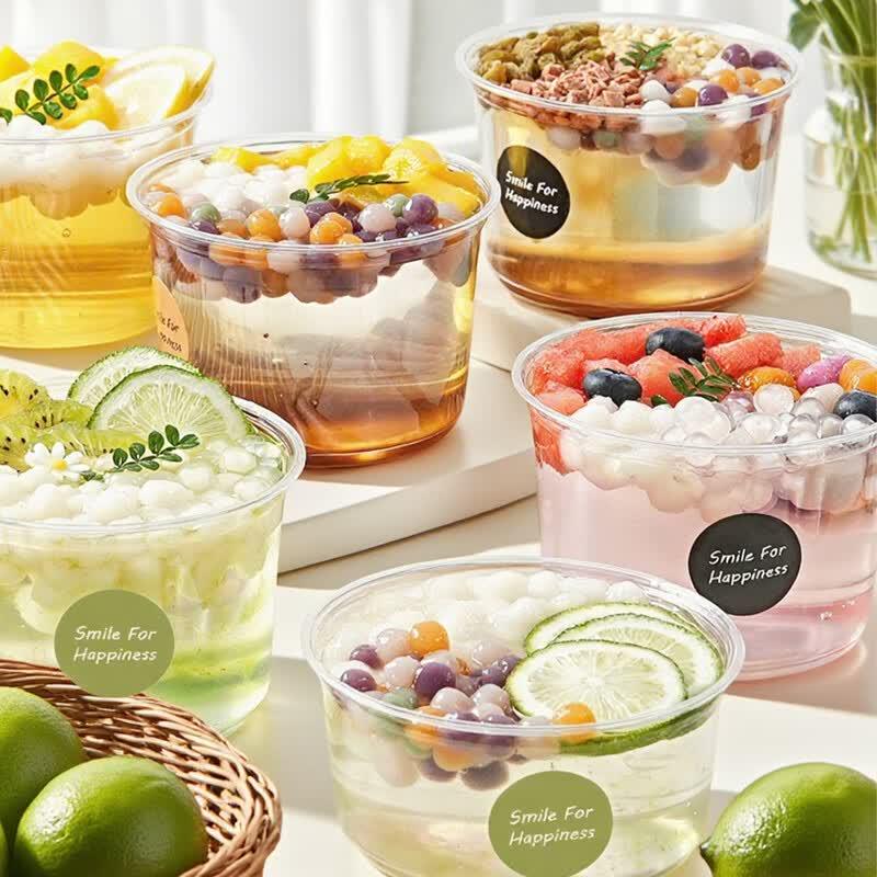 350ml Disposable Dessert Packaging Bowl