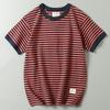 Foreign Trade Export Tail Goods Retro round Neck Short Sleeves T-shirt