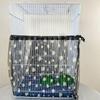 Universal Bird Cage Cover Bird Cage Mesh Net Elastic Birdcage Cover Soft Bird Seed Guard Skirt
