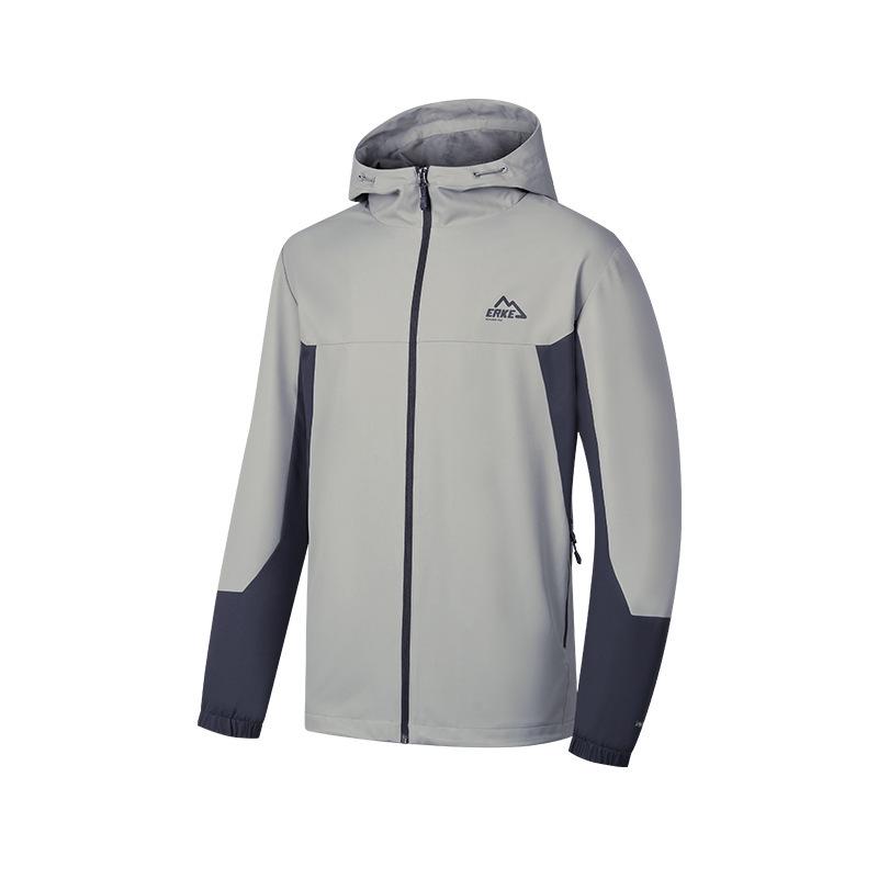 Men's 2026 Autumn/Winter Water-Repellent Outdoor Mountaineering Windbreaker Jacket by Hongxing Erke