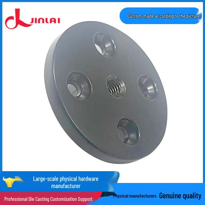 Zinc Alloy Non-Slip Seat Precision Die Castings with Polished Oxidation Finish