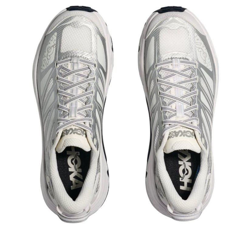 HOKA One One Mafate Speed 2 Tessuto, Pelle Sintetica Traspirante Supporto Gomma CMEVA, Gomma VIBRAM® Scarpe da Ginnastica Casual 1126851-WSLV
