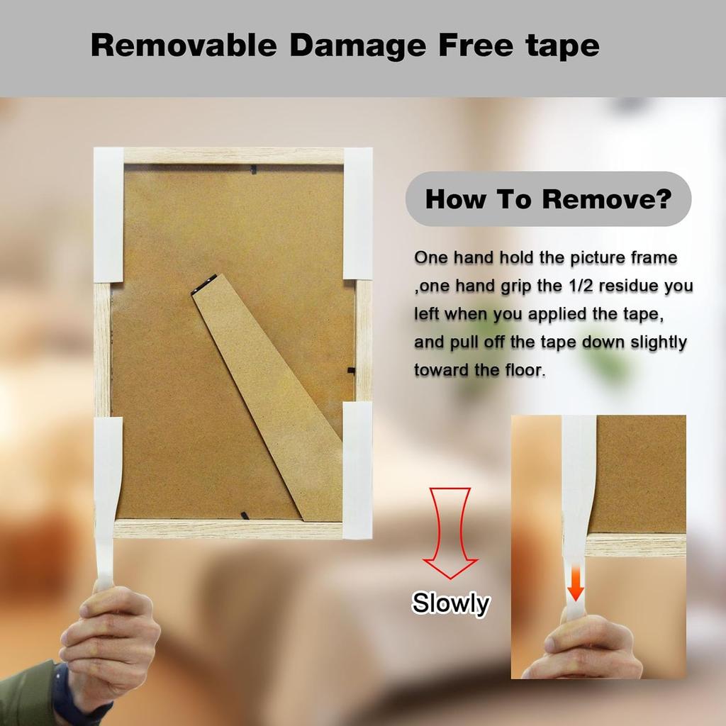 Super Strong White Double Sided Foam Tape Waterproof Adhesive Mounting Pad for Wall Fixing, Anti-Collision and small Items